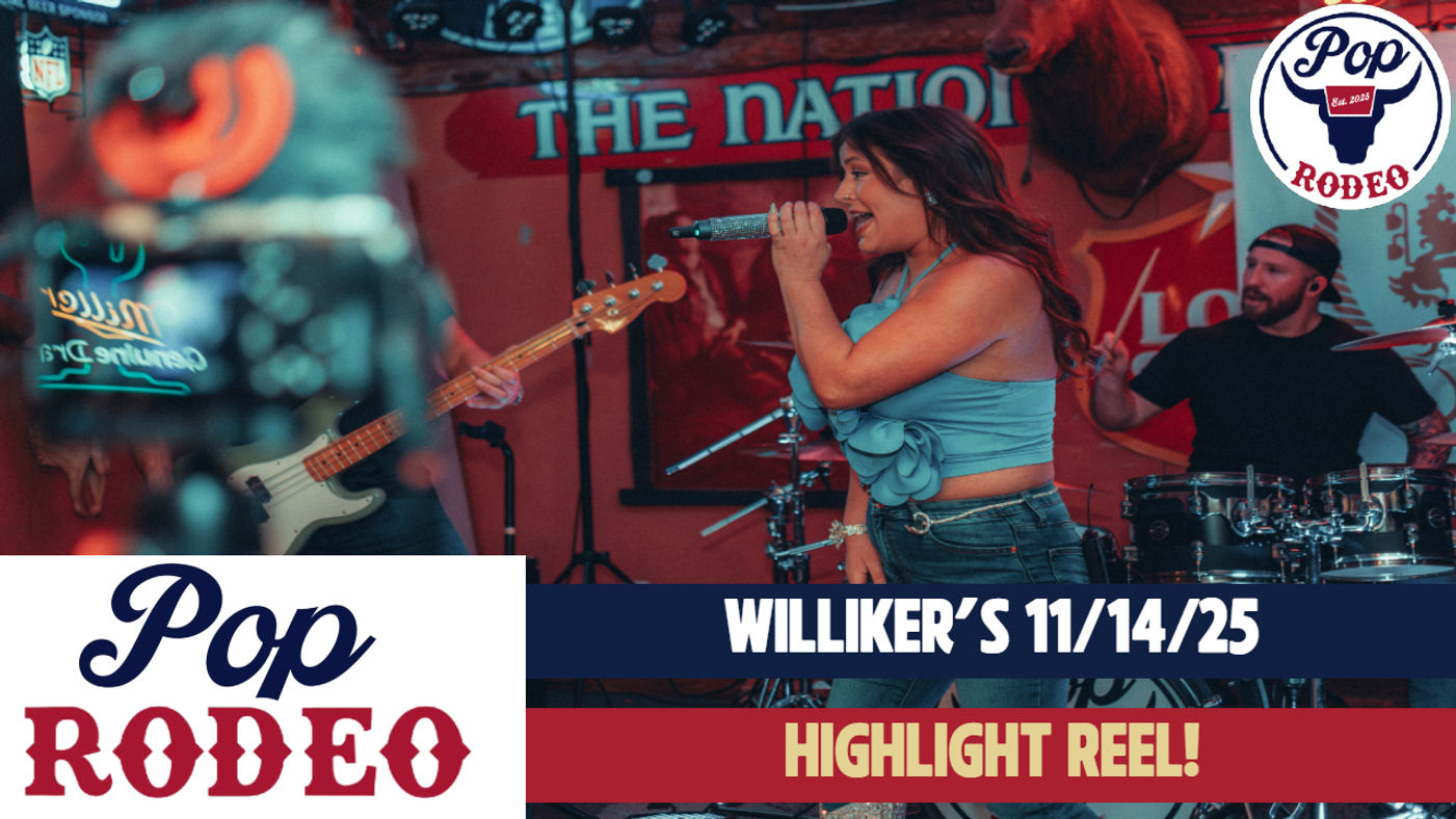 Pop Rodeo @ Willikers - Highlights 11.14.25